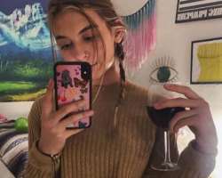 Selah Jeffries consuming alcohol